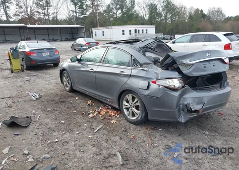 2013 Hyundai Sonata Limited from USA, damaged, VIN 5NPEC4AC1DH692453